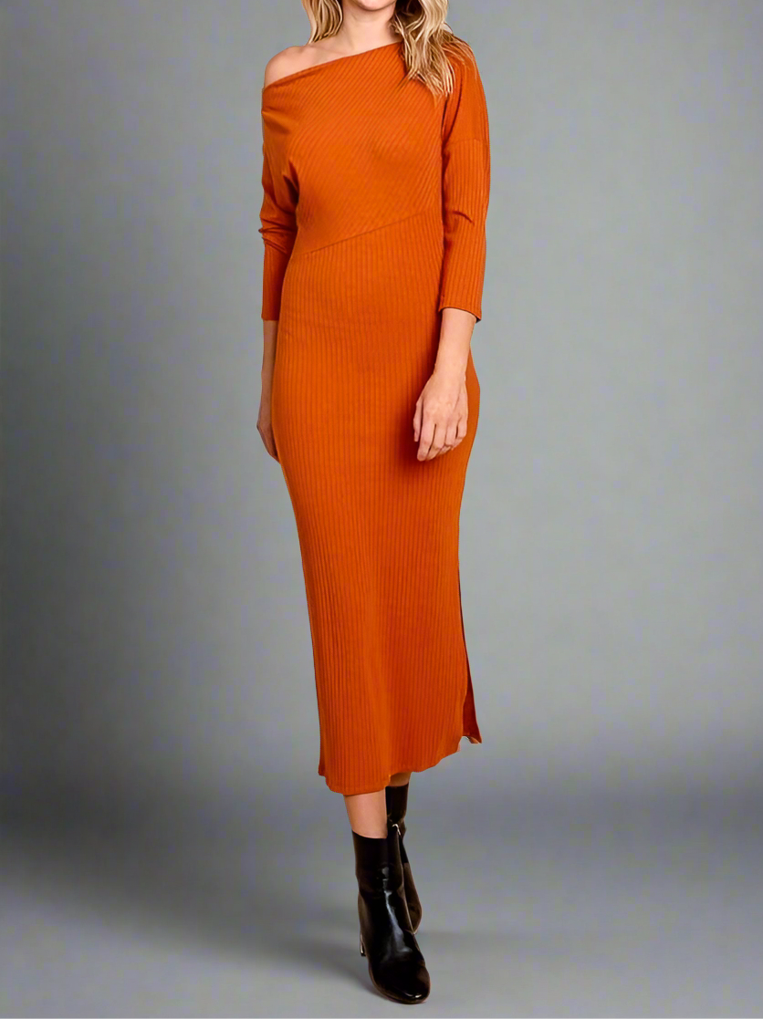 Orange rusty dress