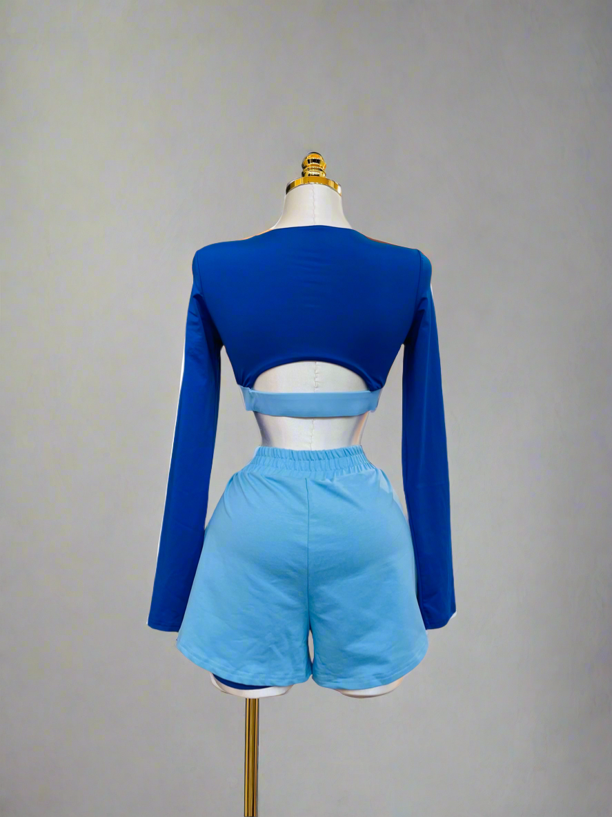 Blue Activewear (two piece set)