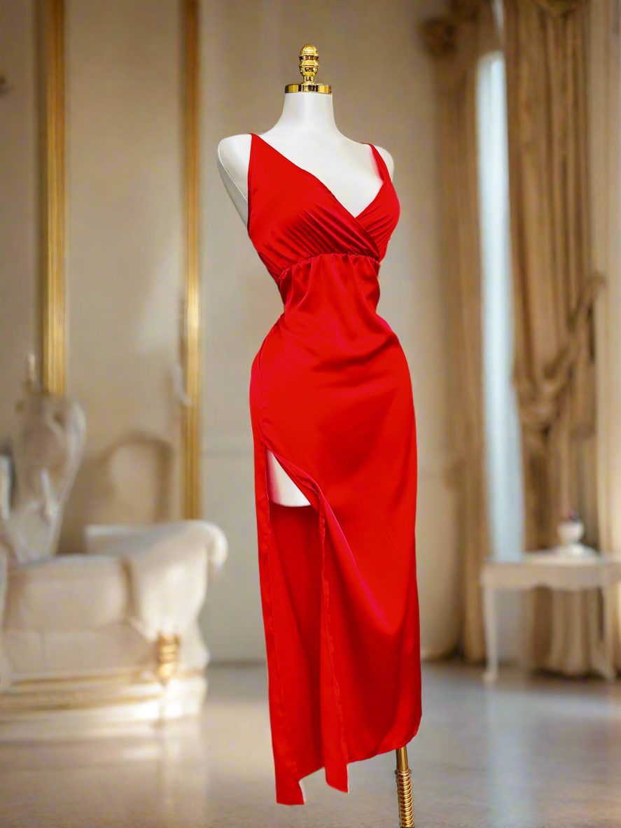 Red Long Dress