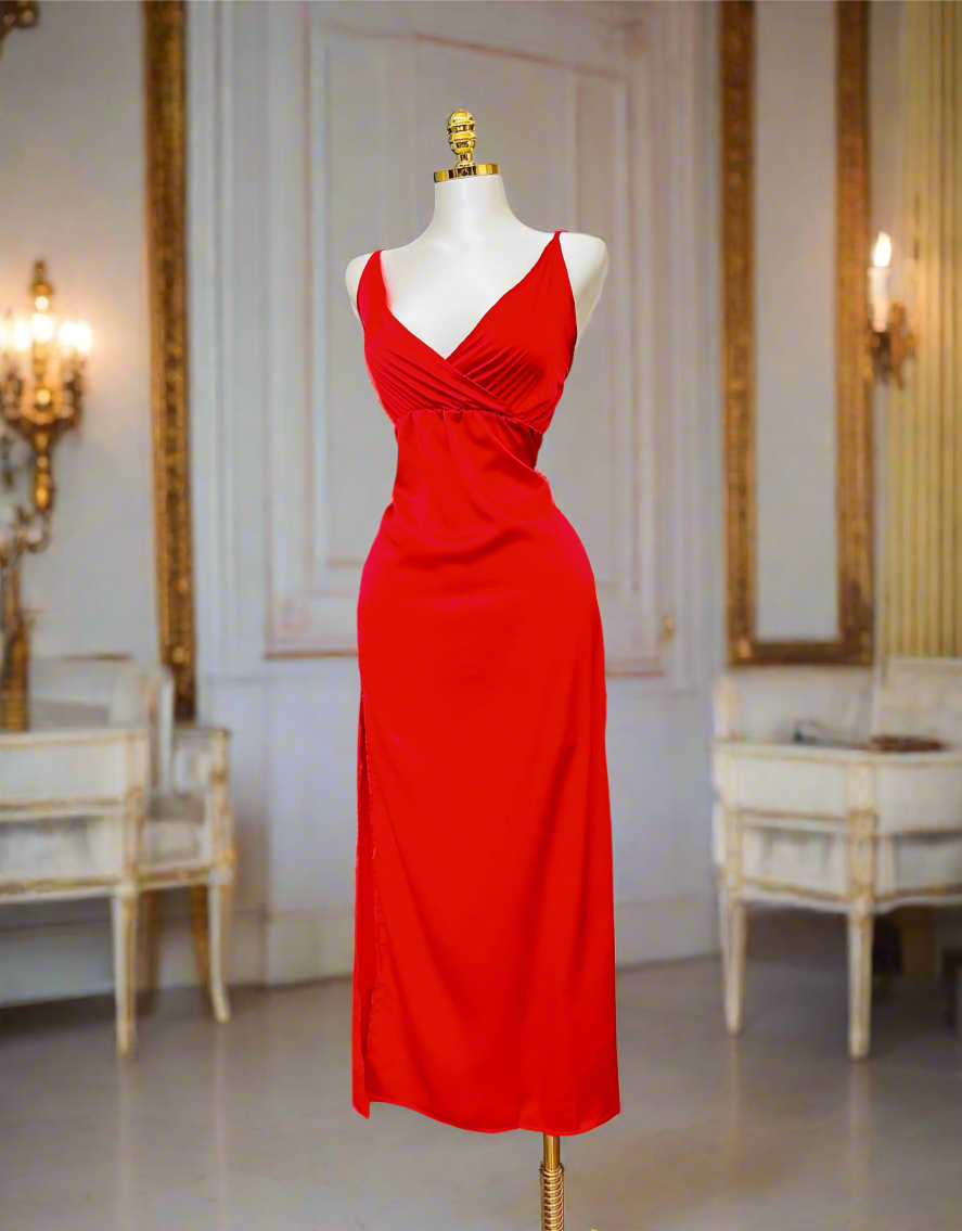 Red Long Dress