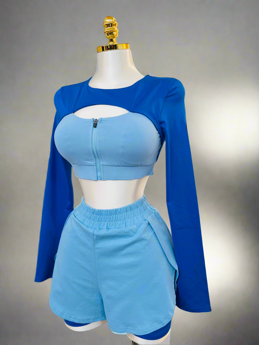 Blue Activewear (two piece set)