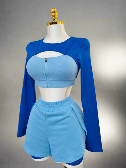Blue Activewear (two piece set)